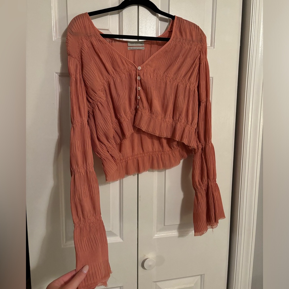 Urban Outfitters Pink Blouse Top Size Medium
